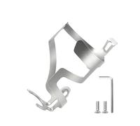 Generisch Bicycle Bottle Holder Aluminium Water Bottle Holder, silver