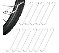 Generisch Bicycle Chain Device, 12 Pieces, Stainless Steel Mountain Bike Chain Tool, Compact Maintenance Set for Cyclists for Road, Garage and On the Go