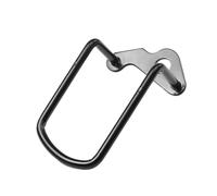 Generisch Bicycle Chain Guard | Rear Derailleur Protective Frame | Mountain Bike Rear Rear Derailleur Mudguard Outdoor Wear Resistant Iron Holder Bicycle Gear Protection