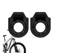 Generisch Bicycle crank cover, elastic anti-collision protection, bicycle crank arm sleeve, for mountain bike, road bike, outdoor, cycling, biking, trailing, commuting, long rides
