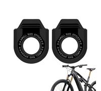 Generisch Bicycle crank protector, lightweight and shockproof protective cover, cover to protect the bicycle crank, for mountain bike, road bike, city bike, outdoor activities, trail riding and