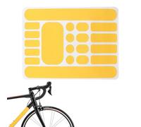 Generisch Bicycle Frame Protector, Chain Stay Protection, Mountain Bike Chain Guard, Anti-Scratch Weather Film Wrap Sticker Cover Sign for Commuting Traffic Lane