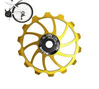 Generisch Bicycle Front Derailleur Pulley - Bicycle Rear Derailleur Guide Wheel, 14T/15T/16T Ceramic Pulley Bearing, Impact-Resistant Rear Derailleur Guide Wheel for Switching the Rear Derailleur