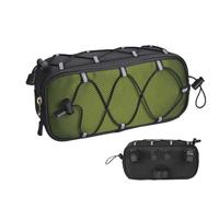 Generisch Bicycle Handlebar Bag, 2.1 L Reflective Waterproof Handlebar Bag, Foldable Bicycle Bag, for Smartphone Accessories, Storage, Travel, Mountain Bike, Road Bike