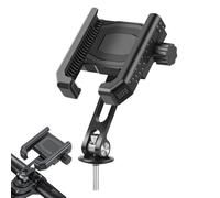 Generisch Bicycle Mobile Phone Holder, Adjustable Bicycle Smartphone Holder, Handlebar Mobile Phone Clamp for Bike, for Men, Women, Children, Teenagers, , Photos, Calling, Commuting, Travel