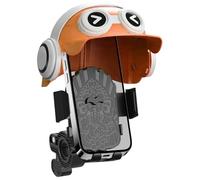 Generisch Bicycle Mobile Phone Holder with Sun Visor, Helmet Holder for Phone with Sun Visor, Bicycle Accessories for Video Calling, GPS Navigation, Entertainment When Driving and Road Trips