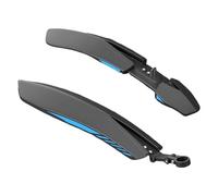 Generisch Bicycle Mudguard Set, Clip-on Splash Guards, Adjustable Front and Rear Mudguards for 24-27.5 Inch Bikes, Mountain, Road and City Bikes