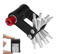 Generisch Bicycle Repair Tools - Repair Gear for Bicycle | Portable Comprehensive Bike Tools | Space-Saving Folding Utility for Mountain Road Touring Garage Workshop Commuting Home Urban Outdoor