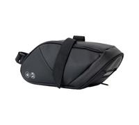 Generisch Bicycle Saddle Bag | Reflective Waterproof PU Leather | Bicycle Storage | for Cycling, City, Urban, Trail, Park, Garage, Shop, Home, School, Workout, Fitness