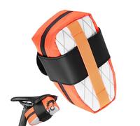 Generisch Bicycle Saddle Bag, Waterproof Backpack for Cycling, Saddle Pack for Bike, for Men and Women, Night Tours and Travel
