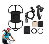 Generisch Bicycle Smartphone Holder, Adjustable Shock-Absorbing Universal Clamp, Scooter Smartphone Holder for Driving, Travel, Navigation, GPS Display, Video Recording, Live Streaming and
