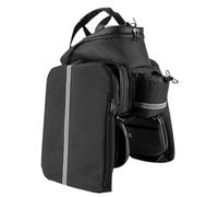 Generisch Bicycle Trunk Bag, Bicycle Rack Bag, Cargo Pannier - Expandable Rear Reflective Palnie Rark Charging Codating Cocking Carrier Chests Bact with Shoulder Strap for Outdoor Use