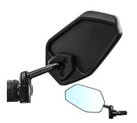 Generisch Bike Mirror, Scratch Resistant | High Definition Wide Angle Large Handlebar Rearview Mirror | Fo Women Boys Girls Youth Teens Athletes Cyclists Golfers Husband Son Daughter Family Friends