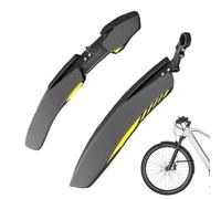 Generisch Bike Mud Guard, Quick Release Splash Cover, Rear Front Mudguard for 24/26/27.5 Inch Road Bikes that Protects the Bicycle from Mud Water from Wet Riding
