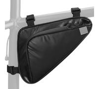 Generisch Bike Triangle Frame Bag, Waterproof Bicycle Beam Tube Storage Bag, Wear-Resistant Polyester Tube Bag for Phone Money, Repair Tool, Mini Pump Outdoor Sports