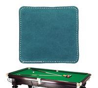 Generisch Billiard Cue Cleaning Cloth, PU Leather, Soft , Pool Cue Care Cloth, for Maintenance, Routine, Daily Practice and Training, Travel, Players and Hobbyists, on the Go