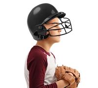 Generisch Binaural Baseball Headwear Protective Shock Absorbing Foam with Double Density, High ABS Shell and Moisture Wicking Lining
