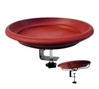 Generisch Bird Bath Balcony Railing, Balcony Bird Feeder, Hanging Bird Bath for the Garden, Removable for Wall, Balcony, Garden, Outdoor and Home