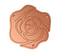 Generisch Bird Bath Copper Disc - 3-Point Support Cleaning Plate - Water Cleaning Plate Bird Bath, for Outdoor Use, Garden, Patio, Lawn, Concrete, Stone, Ceramic and Heated