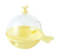 Generisch Bird Bath for Cage, Multifunctional Hanging Interactive, Cage Cockatiel Bath Bird Toy for Small Medium Large Parakeet Cockatiel Finches Canaries