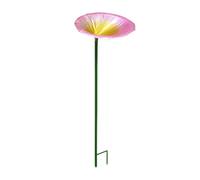 Generisch Bird Baths on the Base, Metal Feeding Station with Water Bowl - Bird Bath, Suitable for Use on Patio, Backyard, Garden, Balcony, Railing, Floor, Pool and Deck