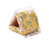 Generisch Bird Bed for the Cage, Warm Hanging Seat Toy, Parrot Nest Cuddly Cave for Parakeets, Conures, Cockatiels, Lovebirds, Canaries, Rabbits and Guinea Pigs