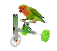 Generisch Bird Bike - Table Intelligence Training Bicycle, Bird Toy for Parakeets, Macaws, African Greys, Cockatoos, Cockatiels, Cockatiels, Parakeets, Pets