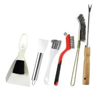 Generisch Bird Cage Cleaning Brush - Scraper for Removing Bird Droppings | 1 Set Accessories, Scatter Brush for Parakeets, Hummingbirds, Hamsters, Rabbits, Outdoor Patio, Bird Bath, Parakeet