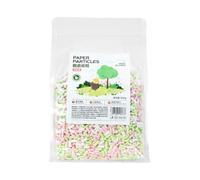 Generisch Bird Cage Litter, 15 x 25 x 6 cm, Highly Absorbent Composed, 300 g Natural Light Bulb, Hamsters & Boys from India, Sweet Paper Litter & Wood Chips for Small Animals