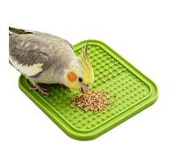 Generisch Bird Foraging Mat Slow Feeding Interactive Feeding Mat Puzzle Soft Anti-Sling Feeding Mat for Red-tailed Parakeet Cockatiel Cage Floor Outdoor Indoor