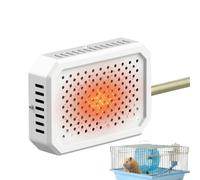Generisch Bird Heater, Intelligent Thermostat with Quick and Warm Heating, Cage Heater with Integrated Heat Plate, for Rabbits, Hamsters, Parakeets, Cockatiels