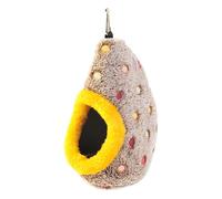 Generisch Bird House for Cage, Bite-Resistant and Hangable, Bird Cave as a Cage Bed, for Windowsill, Balcony, Living Room, Medium, Small Bird Species, Inseparable Finches