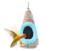 Generisch Bird House for Cage - Sleeping Slip for Animals, Nesting House Inside, Bird House for Small and Medium Breeds, Parakeets, Turtle Doves, Parakeets, Balcony Windowsill Living Room Cage
