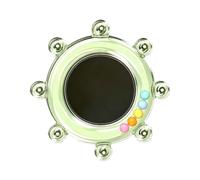 Generisch Bird Mirror for Cage, Interactive Rotating Wheel Decoration, Cage Toy for Birds, for Cockatiels, Canary Girls, Parakeets, Small, Medium, Large Species