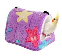 Generisch Bird Nest Cuddly Hut - Winter House | Warm Hiding Place for Cage Animals | Hanging Cave for Budgies, Protection from Cold, Sleeping Area, Cosy Accommodation for Small Animals