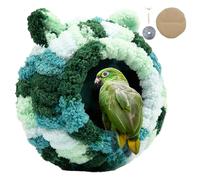 Generisch Bird Nest for Cage, Bird Nest House, Soft Bird Sleeping House, Small Bird House, Creative Winter Warm Parrot Nest Bird Nest House for Small Birds