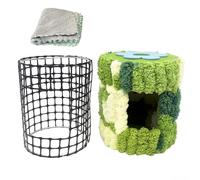 Generisch Bird Nest for the Cage, Winter Plush Sleeping Cave | Winter Parakeet Nest | for Sleeping and Resting Hamsters Squirrels Small Animals Macaws Cockatiels and Conures
