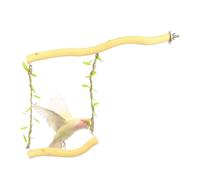 Generisch Bird Resting Seat - 130 Gram, 26 cm, Pet Supplies, Perch, Climbing Tool Against Boredom | Parakeet Macaw Training Balance Keeper, Adjustable Hammock