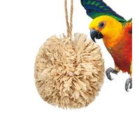 Generisch Bird Toy for Conures | Interactive Natural Chew Swing - Chew Toy Pet Supplies - For Indoor & Outdoor Activity, for Conure, Pigeon