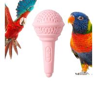 Generisch Bird Toys, Microphone Rattle and Shaker, Chew Toy for Budgies, for Mental Stimulation and Prevention of Boredom for Cockatiels in the Home Cage