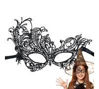 Generisch Black Lace Eye - Women's Carnival Face - Eye for Party Cosplay Stage Performances Halloween Christmas