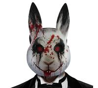 Generisch Bloody Bunny Masque-Creepy Bloody Rabbit , Celebration of Accessory Festivals, Masquerade Holiday Party Theatre Performance Stage Show Family Meeting