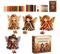 Generisch Blumenfeen Sewing Kit, Complete Fabric with Extensive Accessories, Fairytale Handmade DIY Set for Adults, Children, Beginners, Families, Friends and Couples