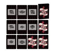 Generisch Board Games for Couples - 3.54 Inch Romantic Card Game | Paper Romantic Couple Cards - Portable Love Game for Evenings at Home or on the Go on Special Occasions