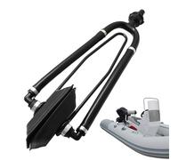 Generisch Boat Engine Flusher - 17" Round Muffin Motor Flusher High Compatibility | Outboard Motor Flush Sleeves with Hose Attachment, Engine Earmuffs for Boat Marine Yacht Star Drives