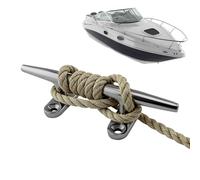 Generisch Boat lamp, stainless steel open base hardware accessories for mooring lines, mooring lamp, for canoe, dock, small yacht, mooring, lashing rope, deck, fishing, sailing, lake