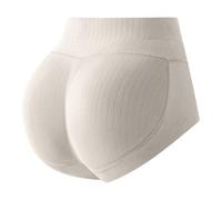 Generisch Body Shaping Butt Artifact Hip Lifting Pants Peach Hip Buttocks Beautiful Butt Pads Seamless Underwear, White, L