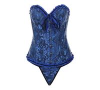 Generisch Bodysuits, Waist Trainer, Body Shaping Corsets, Breast Enhancer, Elegant Design for Various Occasions, Ready-to-Wear Shapewear for All Seasons, Latex Belly Belt, darkblue, XS
