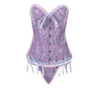 Generisch Bodysuits, Waist Trainer, Body Shaping Corsets, Breast Enhancer, Elegant Design for Various Occasions, Ready-to-Wear Shapewear for All Seasons, Latex Belly Belt, blue, M