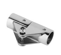 Generisch Boots Pipe Connector, Stainless Steel Yacht Fittings, Foldable Swivel Coupling for Pipe Connections, for Reinforcing Marine Line with Telescopic Brackets for